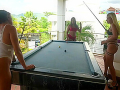 We Play Billiards And The Loser Has To Suck The Winners Pussy