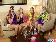 Mardi Gras - Sexy Friends Fuck At