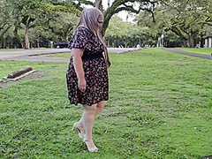 Getting My Pussy Fingered At The Park By A Stranger And Pissing Openly In Public