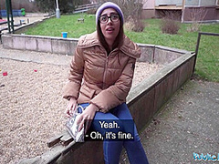 Demonstrating How Far She Can Deepthroat A Big Fat Cock With Ale Danger