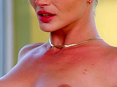 Zazie Skymm In Brutal Dark-skinned Macho Cool Fucks A Blonde