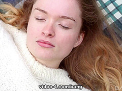 Laney day plays with her hairy pussy in a beautiful solo scene - BANG