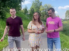 Russian Milf Decided To Have Sex In The Car Just For The Money