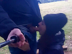Hiyouth - Risky Outdoor Blowjob. We Were Walking In The