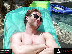 Seth Gamble And Devils Film - Hot Teen Gets Her Asshole Plumbed By Her Stepfather