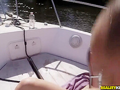 Big Tits On A Boat