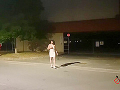 (emily & Betty) My Friend And I Pee Outdoors And Then She Fucks Me With Strapon