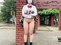 Ichika Uncensoed Public Nidity And Hard Fuck Shaved Schoolgirl Pussy Outdoors New For Sept