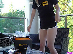 Stepsister Rides Stepbrothers Dick On Boat On Public Lake For 25k Subscribers On