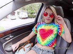 Dude Leaves Teen With Big Cock Driver