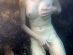 The Sea Nymph From Your Dreams Masturbate Her Pussy Underwater