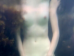 The Sea Nymph From Your Dreams Masturbate Her Pussy Underwater