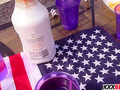 Independence Day Teen Group Sex