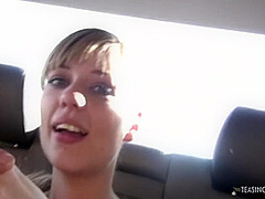 Naughty Slut Fucking With A Stranger In The Bathroom