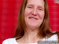 German Ugly Pickup On Street For Amateur Casting