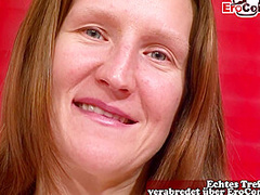 German Ugly Pickup On Street For Amateur Casting