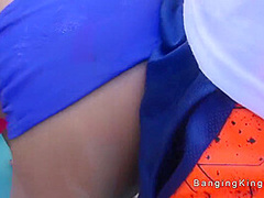 Asian Milf - Fucking After Yoga Outdoor