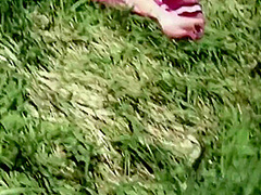 Nude Milf Masturbating Outdoors