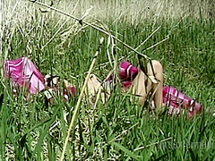 Nude Milf Masturbating Outdoors