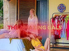 Sonia Blaze, Emma White And Adriana Sephora - Lesbian Sex Toys Give Each Other Pleasure