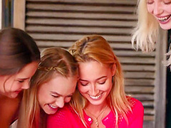 Sonia Blaze, Emma White And Adriana Sephora - Lesbian Sex Toys Give Each Other Pleasure