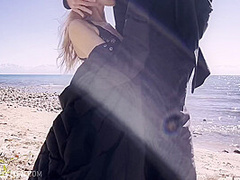 Beautiful Girl Made Me Cum On The Beach - Mynaughtyvixen