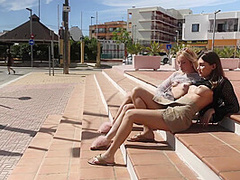 Emma White And Ellie Luna In Fun In The Sun