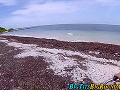 Busty Black Babe Railed