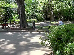 Short hair beautiful Japanese amateur outdoor oral and sweaty car sex