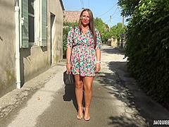 Under the eyes of her husband, Mila fucks with another man