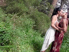 Nikki Darling, Isis Love And Nikki Darlin - Lesbians In The Wild 2 And
