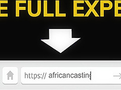 Black Girl Casting Outdoor Rough Blowjob And Tight Wet Pussy Fuck