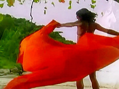 Pretty Brunette Sets Up A Romantic Place To Have Hot Anal Sex On The Beach