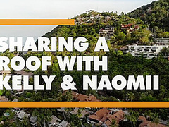 Sharing A Roof With Kelly An With Kelly Aleman, Naomii Sky And Naomi I
