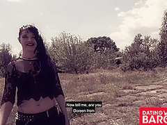 Goth Teen Doreen Gets Fucked And Jizzed