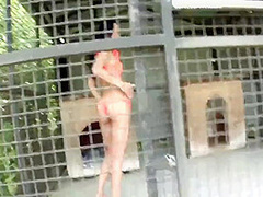 Amateur Skinny Dtf Babe Fucked Outdoor By Swimming Pool