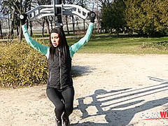 Fitness Chick Takes Back Two Playful R With Alyssa Bounty