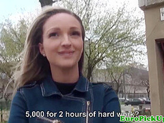 Pickedup Euro Melanie Cockrides Before Facial