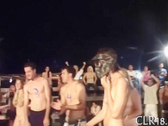 College Slut Sucks Dick