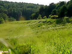 Jeny Smith - Sun Bath Naked In Public