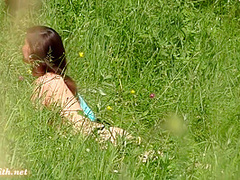 Jeny Smith - Sun Bath Naked In Public