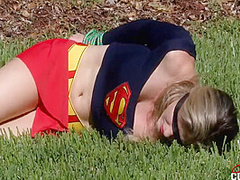 In Super Gurl Vs Deadpool - Milf Has Rough Anal Sex And Is Humiliated 21 Min - Cory Chase And Super Girl