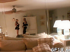 Dirty Teen Gets On All Four
