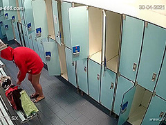 blonde changeroom.31