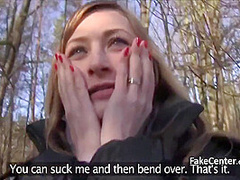 Hot Babe Fucking Outdoors For Cash