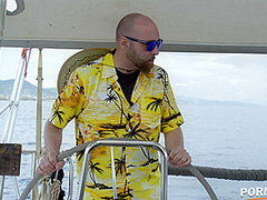 Kitty Love's Hardcore Tale of Horny Strangers At Sea GP1698 - PornWorld