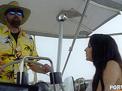Kitty Love's Hardcore Tale of Horny Strangers At Sea GP1698 - PornWorld