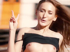 Kira L And Alberto Blanco In Sex In The Tr