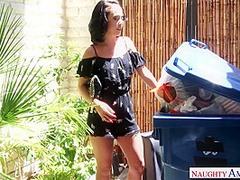 Kristina Rose In Bangs Her Hubbys Friend!