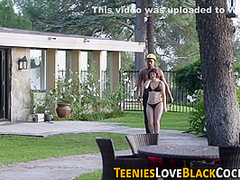 Interracial Teen Spunked